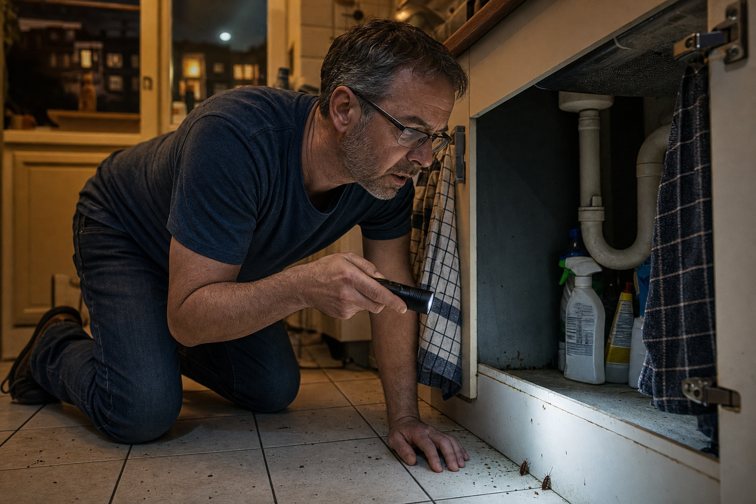 Kakkerlakken herkennen in huis
