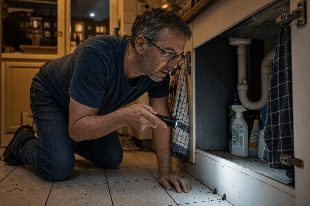 Hoe herken je een kakkerlakkenplaag in huis (ook als je ze niet ziet) en welke stappen kun je direct nemen om kakkerlakken effectief te&nbsp;bestrijden?
