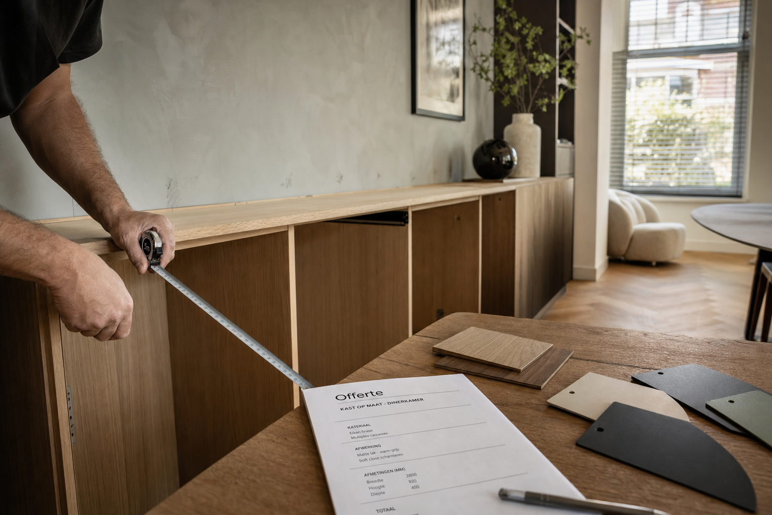Dressoir op maat laten maken kosten